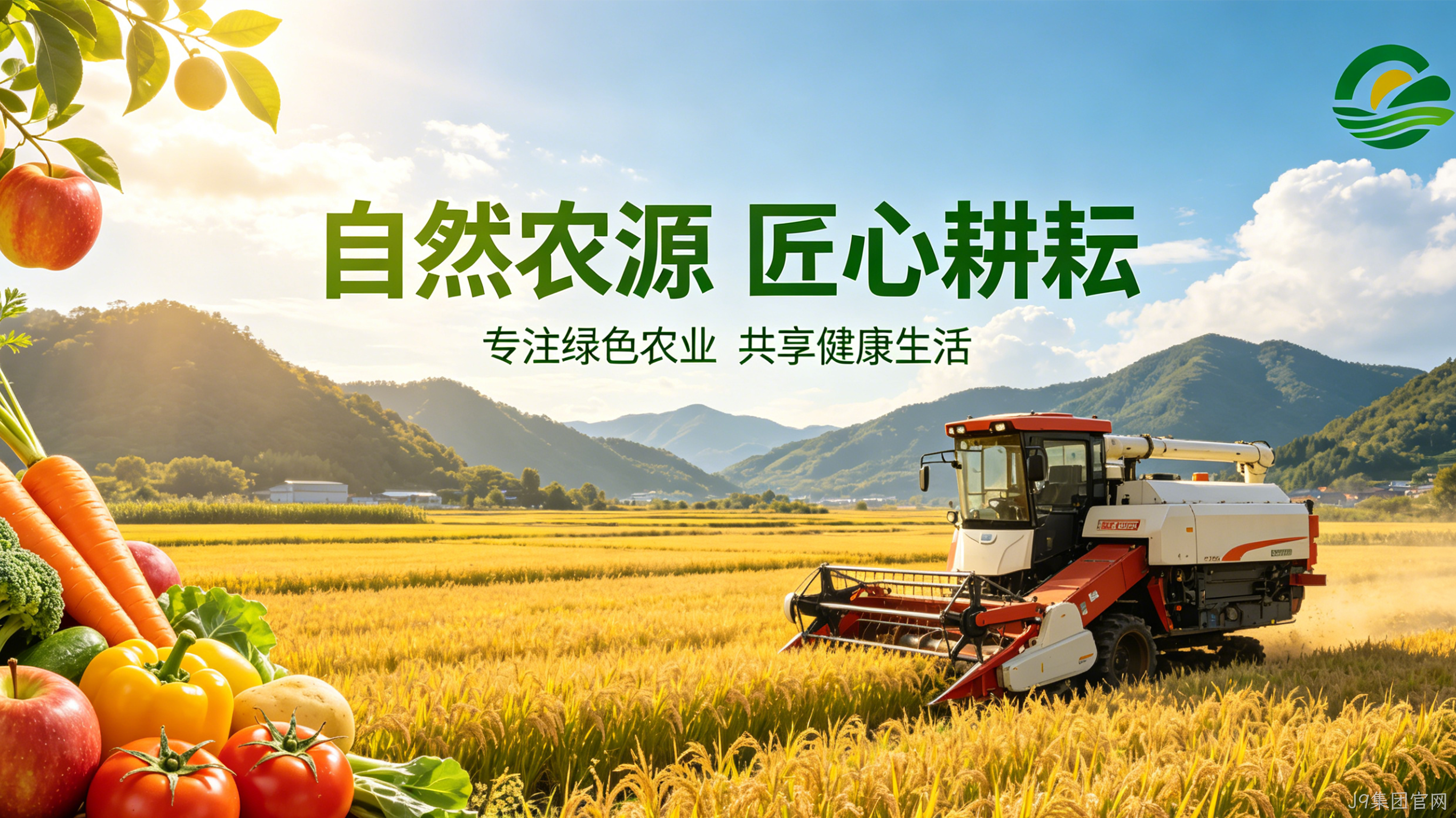 农业企业官网定制案例｜J9集团官网赋能乡村振兴品牌增长