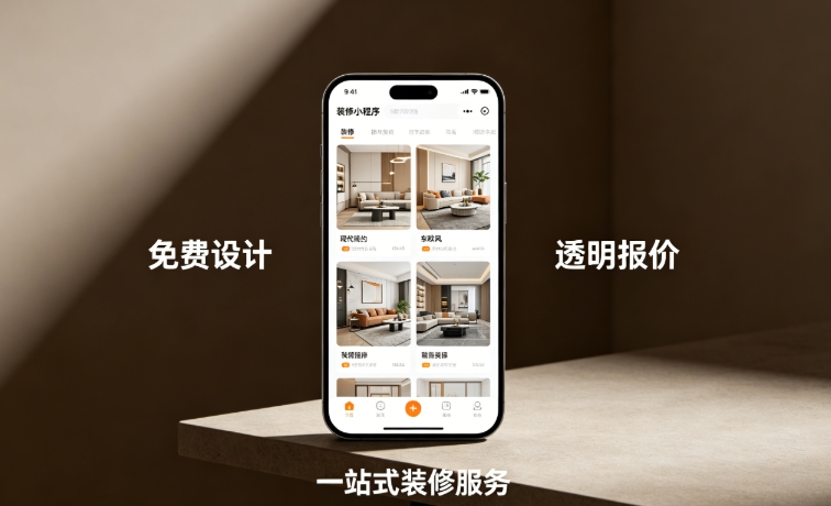 J9集团官网装修服务平台小程序开发案例｜家装工装一站式平台定制落地详解