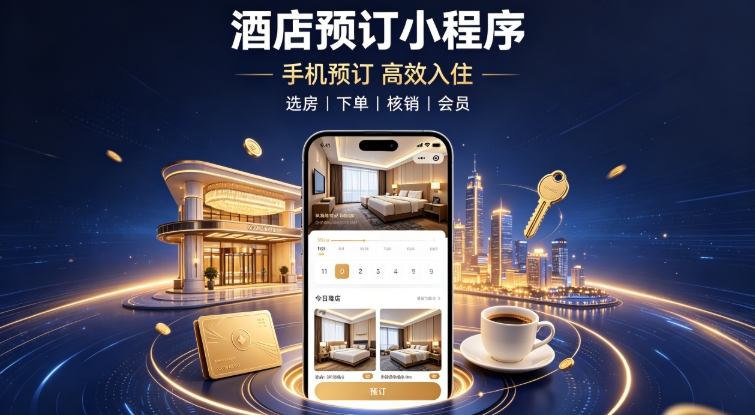 酒店自营预订小程序定制开发实战案例｜J9集团官网本地门店私域小程序开发运营全解析